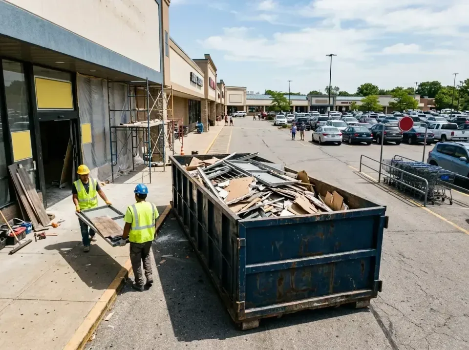 retail-store-renovation-debris-003 — frequently asked questions, Roll-off Dumpster Rentals in Tempe, AZ
